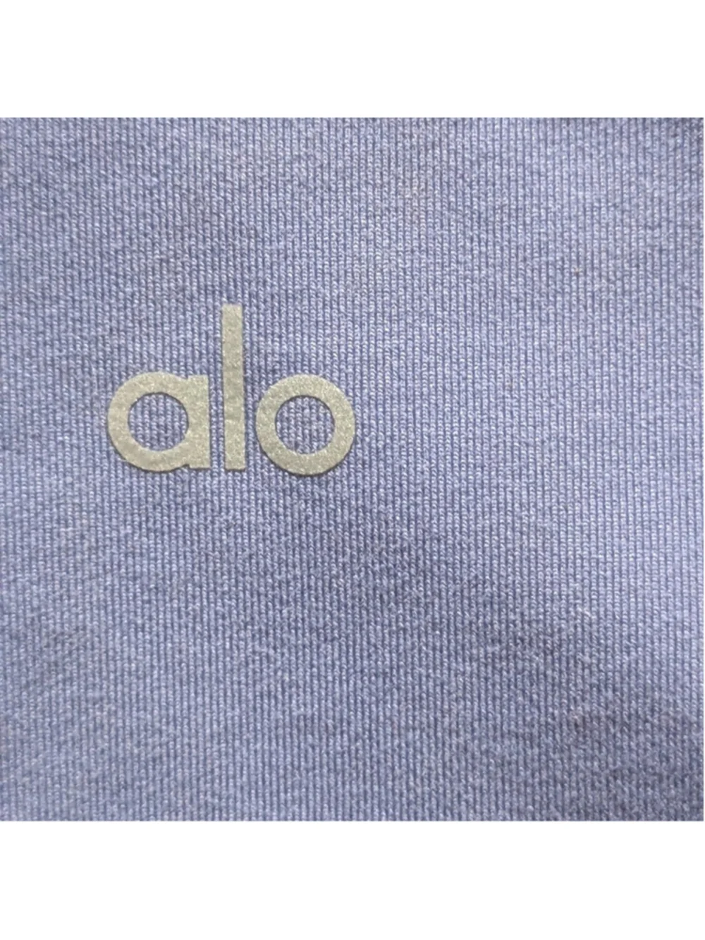 Alo Airbrush 7/8 Leggings Blue High Waist Size S